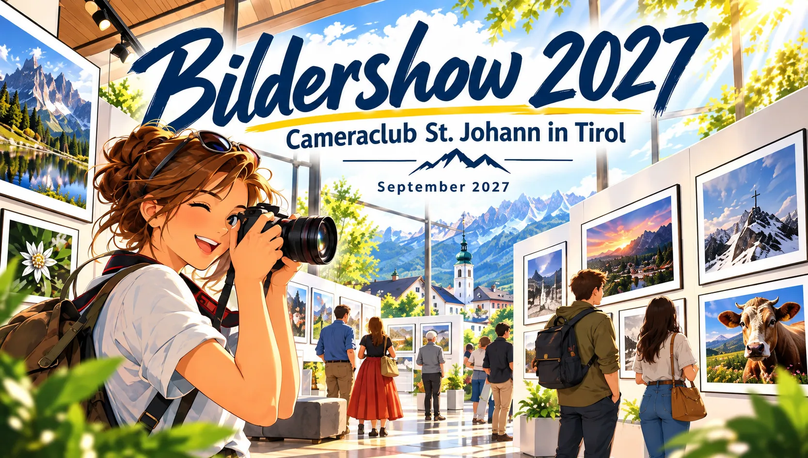 Bilderschau 2027 – Cameraclub St. Johann in Tirol – September 2027