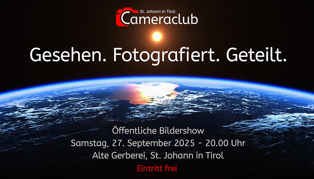 Flyer Bildershow Cameraclub