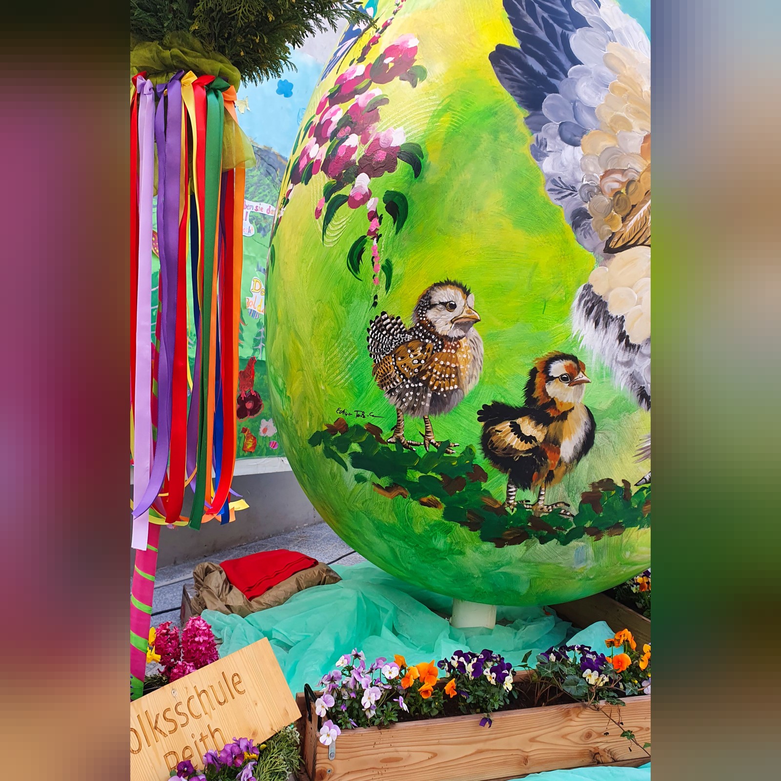 Osterei in Kitzbühel