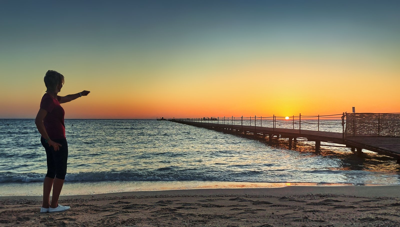 Sonnenaufgang in Marsa Alam