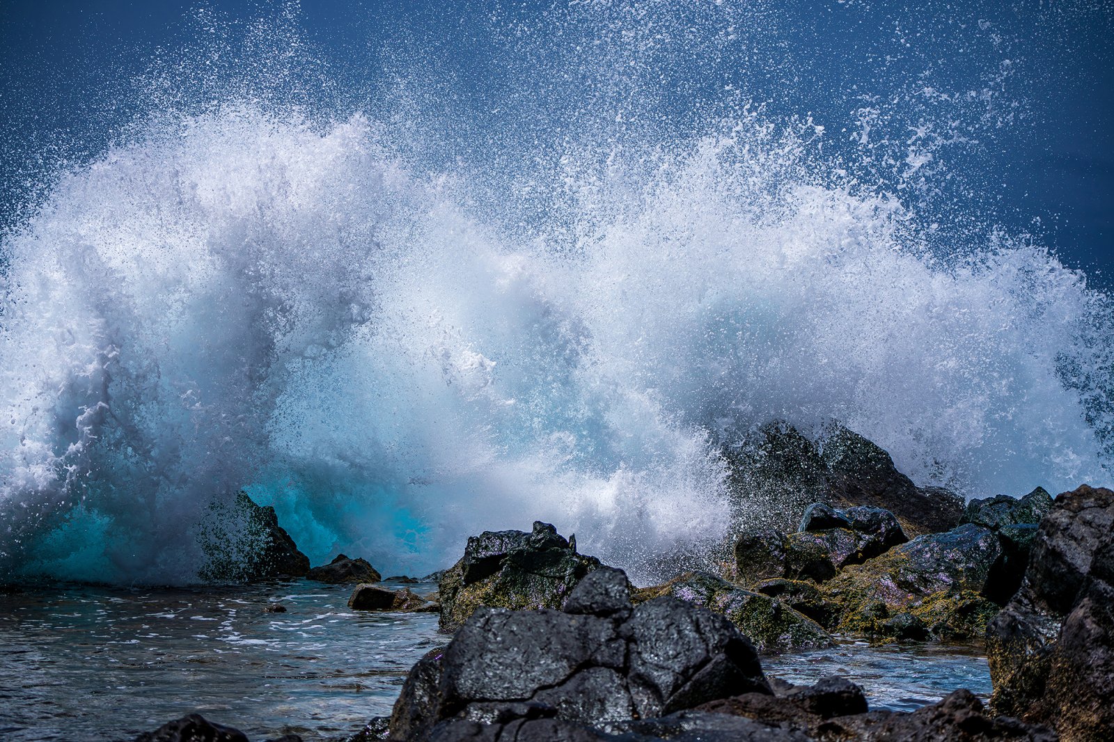 Jetzt wird es nass...