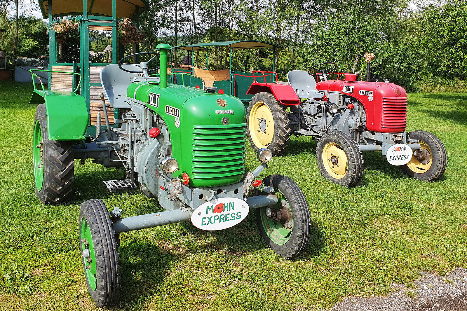 Steyr 188 und Streyr 86 - gemütliche PS von gestern