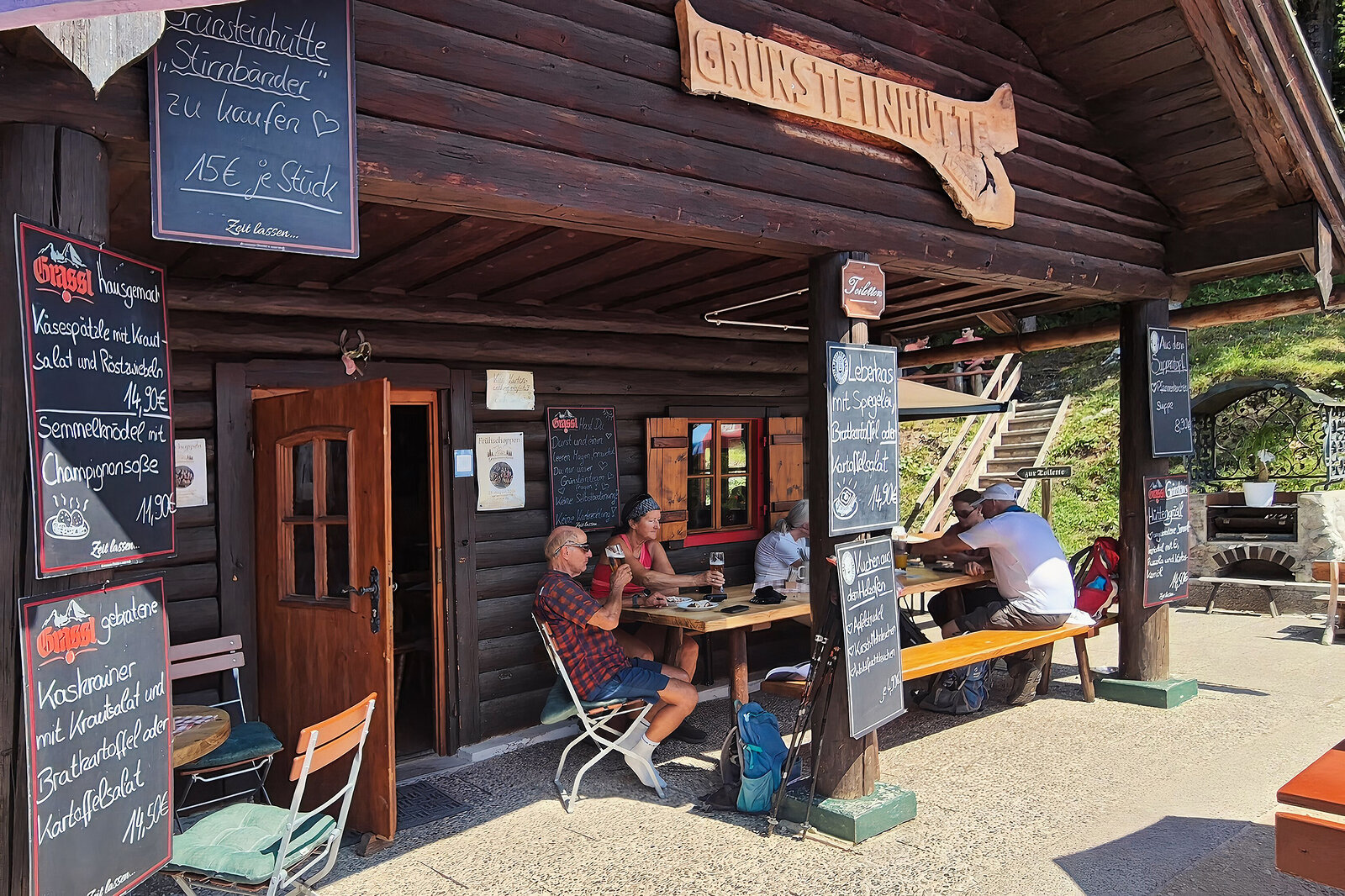 Urlaubsfeeling am Grünstein